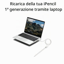 Carica l'immagine nel visualizzatore di Gallery, Compatibile con Apple Pencil Adattatore di ricarica, adattatore USB A a Apple Pencil di prima generazione, USB A toLight