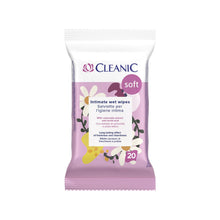 Carica l'immagine nel visualizzatore di Gallery, Cleanic Soft Salviette intime con camomilla e acido lattico, 20 pezzi