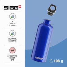 Carica l'immagine nel visualizzatore di Gallery, Sigg - Borraccia Alluminio - Traveller - Certificata Climate Neutral - Perfetta per Bevande Gassate - Ermetica - Leggera