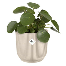 Carica l'immagine nel visualizzatore di Gallery, elho vibes fold round 22cm vaso da fiori - Linen White