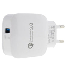 Carica l'immagine nel visualizzatore di Gallery, Caricatore USB da Muro 5V-3.0A - 9V-2A - 12V-1,6A Universale Quick Charge 3.0 Veloce Caricabatterie Alimentatore Presa P