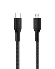 Carica l'immagine nel visualizzatore di Gallery, Belkin 1m USB-C Micro USB Cable Soft Flexible Fast Charging USB-C Cable, USB-IF Certified for Cameras, Speakers and More