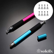 Carica l'immagine nel visualizzatore di Gallery, Punte Extra per Penna per Tablet Universale - 8 PZ - set punte di ricambio per pennino touch screen, pennino per iPad, i