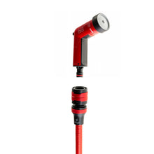 Carica l'immagine nel visualizzatore di Gallery, FITT YOYO 10 m, Tubo Acqua da Giardino Estensibile per Irrigazione con Pistola Multigetto, Rosso