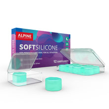 Carica l'immagine nel visualizzatore di Gallery, Alpine SoftSilicone - Tappi in silicone modellabili per le orecchie - Attenuazione 28dB - Ideali per ridurre i rumori du