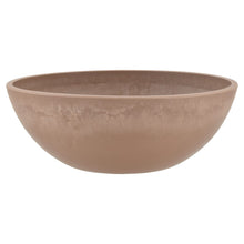 Carica l'immagine nel visualizzatore di Gallery, PSW Vaso basso basso per piante grasse, bonsai, giardini fatati, erbe, plastica, legno, tortora, 30,5 cm
