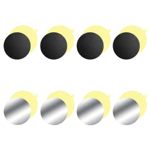 Carica l'immagine nel visualizzatore di Gallery, 8 Pezzi Calamita per Cellulare Auto, Rotondi Placche Metalliche Adesive, per Porta Cellulare Auto/Supporto Telefono Magn