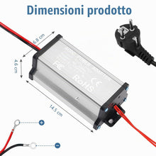 Carica l'immagine nel visualizzatore di Gallery, Trasformatore di tensione da 240 V a 12 V AC, Adattatore per riscaldamento ad aria diesel da 5 kW 8 kW, potenza in uscit