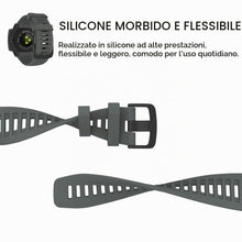 Carica l'immagine nel visualizzatore di Gallery, MoKo Cinturino in Silicone Compatibile con Garmin Instinct e Instinct 2
