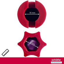 Carica l'immagine nel visualizzatore di Gallery, Schläfer 690055 | Chiave Universale per Montaggio e Smontaggio Sedili Wc, Copriwater con Cerniere Vite a Farfalla o Dado