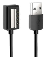 Carica l'immagine nel visualizzatore di Gallery, Cavo di Ricarica Magnetico per Smartwatch Suunto 9, D5, Spartan, Caricatore USB con Connettore a 4 Pin, Compatibile Suun