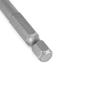 Carica l'immagine nel visualizzatore di Gallery, QWORK® 5 Pz Cacciavite a U in Lega di Acciaio S2 50mm Lunghezza 1/4" Codolo Esagonale, Set di Punte Magnetiche per Cacci