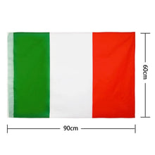 Carica l'immagine nel visualizzatore di Gallery, LEIVESTE - Bandiera Italia, Resistente alle Intemperie con Passante Per L'Asta Bandiera Italiana 60X90 cm, Tricolore 2 F