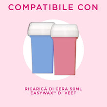 Carica l'immagine nel visualizzatore di Gallery, Veet Kit Roll-on Scaldacera Professionale Easy Wax Natural Inspiration, Inclusi Rullo Scaldacera Elettrico, 1 Ricarica d