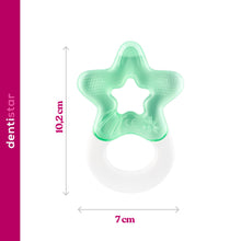 Carica l'immagine nel visualizzatore di Gallery, Dentistar Set di 2 massaggiagengive rinfrescanti per bambini dai 3 mesi in su-Ausilio rinfrescante per la dentizione e g