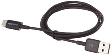 Carica l'immagine nel visualizzatore di Gallery, Amazon Basics USB-A a USB-C 2.0 Cavo di Ricarica Rapida, Velocità di Trasferimento Dati di 480Mbps, Certificato USB-IF, 
