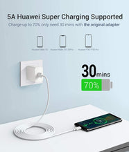 Carica l'immagine nel visualizzatore di Gallery, Quntis 40W 2M Cavo USB Type-C Ricarica Rapida, 5A Cavo Huawei Supercharge