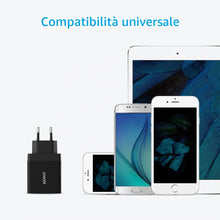 Carica l'immagine nel visualizzatore di Gallery, Anker Caricatore USB C 24W con 2 Porte, Caricatore da Muro