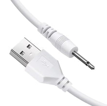 Carica l'immagine nel visualizzatore di Gallery, 2 Pezzi | Sostitutivo Cavo di Ricarica USB Caricabatterie CC 2,5mm | Ricarica Rapida | Per Massaggiatori e Altri Disposi