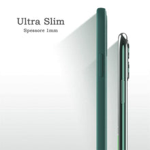 Carica l'immagine nel visualizzatore di Gallery, Mixroom - Cover Custodia Case per iPhone 11 Protezione Copre Fotocamera in Silicone TPU Opaco con Bordi Piatti Colore Ve