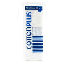 Carica l'immagine nel visualizzatore di Gallery, Cotton Plus MINIMED 60 pz. - LINEA MEDICA | QUADRATI PRETAGLIATI, 100% PURO COTONE PER USO MEDICO | Ipoallergenico, asso