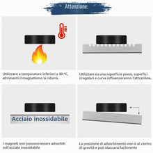 Carica l'immagine nel visualizzatore di Gallery, Adiwo Magneti al neodimio gommati, base di montaggio magnetica, per veicoli, lampade, strumenti di fissaggio, viti con o