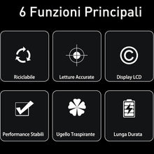 Carica l'immagine nel visualizzatore di Gallery, ESPERIA Etilometro Portatile Professionale Alcoltest Certificato Uso Personale Alcoltester Digitale Precisa del Tasso Al