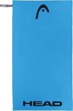 Carica l'immagine nel visualizzatore di Gallery, HEAD Active - Asciugamano Microfibra con Elastico, Asciugamano Palestra Leggero Rapida Asciugatura, Valido come Telo Multiuso - Asciugamani Bagno Assorbente Salvaspazio da Viaggio 60x110, Uniform Blue