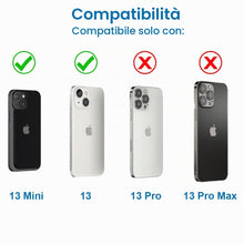 Carica l'immagine nel visualizzatore di Gallery, MMOBIEL Lente in Vetro per Fotocamera Posteriore Compatibile con iPhone 13/13 Mini 2021 Vetro Fotocamera con Doppio Lato