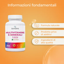 Carica l'immagine nel visualizzatore di Gallery, Bandini® Multivitaminico Completo 365 compresse (Scorta per 1 Anno) -