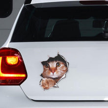 Carica l'immagine nel visualizzatore di Gallery, LEEQ 3pcs Adesivi per auto - Gatto 3D Rimovibile Autoadesivo Decorazione Autoadesivo Finestra Auto Animazione Divertente