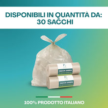 Carica l'immagine nel visualizzatore di Gallery, VIRSUS 30 Sacchi Trasparenti per Spazzatura Resistenti Rotoli Ambra 90x120 120 Litri