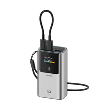 Carica l'immagine nel visualizzatore di Gallery, CUKTECH 10 Mini Power Bank Mini 10000mAh(2S1P) 55W Powerbank Ricarica Rapida Caricatore Portatile LED Display, Batteria 