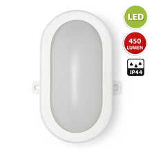 Carica l'immagine nel visualizzatore di Gallery, VELAMP TARTARUGA – Plafoniera LED impermeabile (IP44) – 450 lumen luce bianca naturale 4000K. Ideale per montaggio all’e