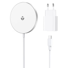 Carica l'immagine nel visualizzatore di Gallery, RoRoSkin Caricatore per iPhone con adattatore USB-C da 20 W, stazione di ricarica induttiva per iPhone Duo 18 17 16 15 1