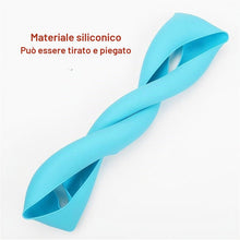 Carica l'immagine nel visualizzatore di Gallery, Coprivolante in silicone antiscivolo, protezione universale ultra sottile per il volante dell’auto, nero