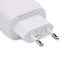 Carica l'immagine nel visualizzatore di Gallery, Amazon Basics Caricatore da parete con 1 porta, USB C ,da 20 W, non-GaN, spina del europea, Bianco, 2.76 x 8.3 x 4.39 cm