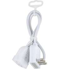 Carica l'immagine nel visualizzatore di Gallery, Electraline 46024 Mini Prolunga domestica Salvaspazio con Spina Piatta 16A, Presa Bivalente 10/16A, Lunghezza 50cm, Cavo