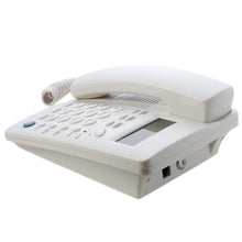 Carica l'immagine nel visualizzatore di Gallery, Ornin Y043 Telefono fisso con altoparlante, visualizzazione chiamate tramite LCD, Bianco