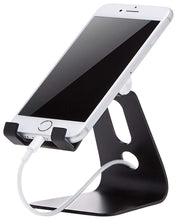 Carica l'immagine nel visualizzatore di Gallery, Amazon Basics Supporto regolabile per cellulare, Singolo, Una piazza e mezza, Nero