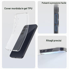 Carica l'immagine nel visualizzatore di Gallery, Captor Cover Trasparente per Samsung Galaxy A55 5G, Custodia TPU in Silicone Flessibile Morbida e Sottile, Alta Qualità 