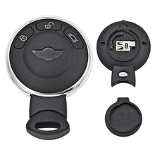 Carica l'immagine nel visualizzatore di Gallery, 3 Tasti Chiave a guscio auto Fit BMW Mini Cooper R56 supporto per batteria