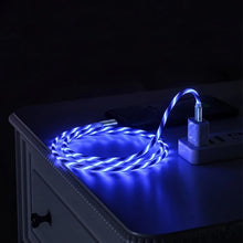 Carica l'immagine nel visualizzatore di Gallery, Cavo di Ricarica USB-C a USB-C con LED Luminoso, 1 Metro, 3A Ricarica Veloce, Compatibile con Samsung Galaxy, Google Pix
