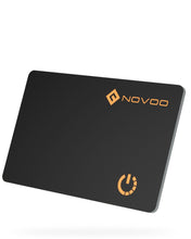 Carica l'immagine nel visualizzatore di Gallery, NOVOO Tracker Card 1,6mm, Apple Dov'è, IP68, Nero