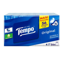 Carica l'immagine nel visualizzatore di Gallery, Tempo Fazzoletti di Carta Tascabili Classic, 56 x 9 Fazzoletti