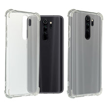 Carica l'immagine nel visualizzatore di Gallery, Cover Trasparente per Xiaomi Redmi Note 8 Pro, Custodia Resistente in TPU, Anti Urto con Angoli Rinforzati, Protezione B