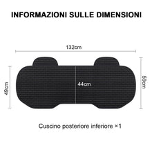 Carica l'immagine nel visualizzatore di Gallery, Coprisedili per Sedile Posteriore Universali, coprisedili posteriori auto, Soft Confortevole Protezione per Sedile Auto,