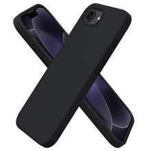 Carica l'immagine nel visualizzatore di Gallery, ORNARTO Cover per iPhone 16e/iPhone 17e Silicone,Antiurto,Nero