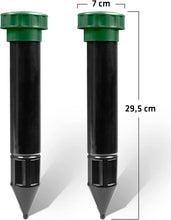 Carica l'immagine nel visualizzatore di Gallery, GARDIGO® Repellente per Talpe - Set da 2 | Deterrente per Talpe ca. 700m²