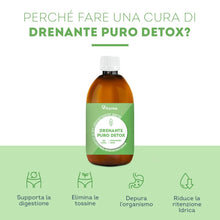 Carica l'immagine nel visualizzatore di Gallery, Drenante Detox Forte - 8 Piante - con Tarassaco e Bardana - 500ml - 3 Mesi
